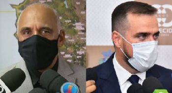 Rompimento do MDB esvaziam parcerias  entre Rogério Cruz e Gustavo Mendanha
